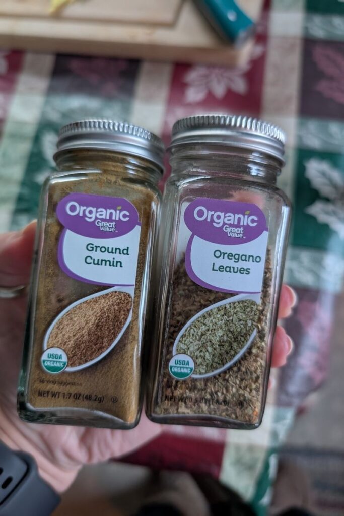 spices for easy white bean chicken chili