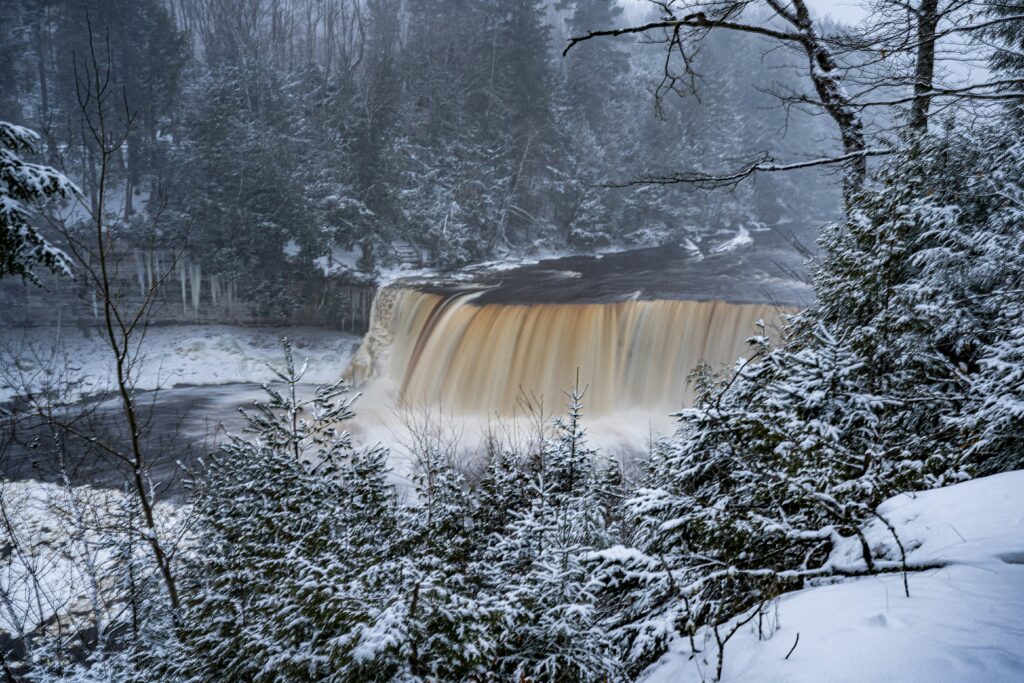 Tahquamenon Falls in Winter