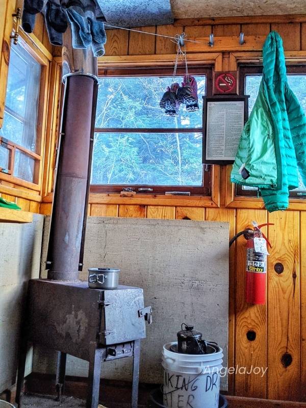 Interior Crosscut Cabin